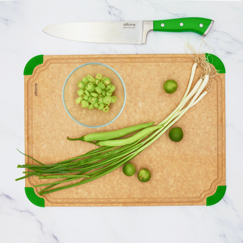 Premium Series 14 x 19 x 1/4 Cutting Board - X Large Green