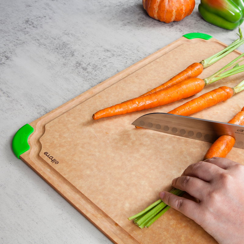 Premium Series 14 x 19 x 1/4 Cutting Board - X Large Green
