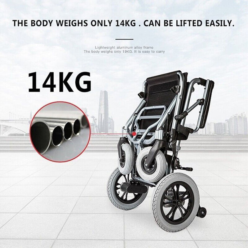 Pride D3-C 24V/10AH Electric Motorized Folding Wheelchair, 300W (SAK97523)