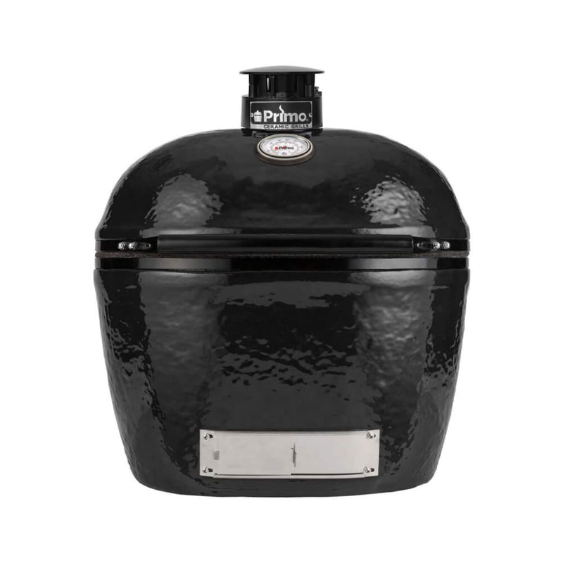 Primo Oval Large 300 Ceramic Kamado BBQ Grill W/ Stainless Steel Grates [PGCLGH] (SAK14871)