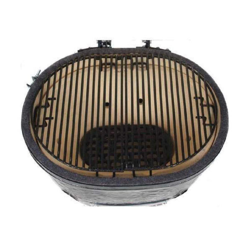 Primo Oval XXL Black Ceramic Kamado Charcoal Grill [PGCXXLH] (SAK25674)