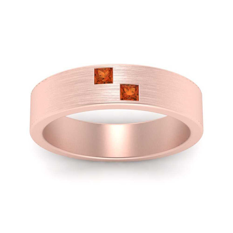 Princess Cut Brush Finish Band