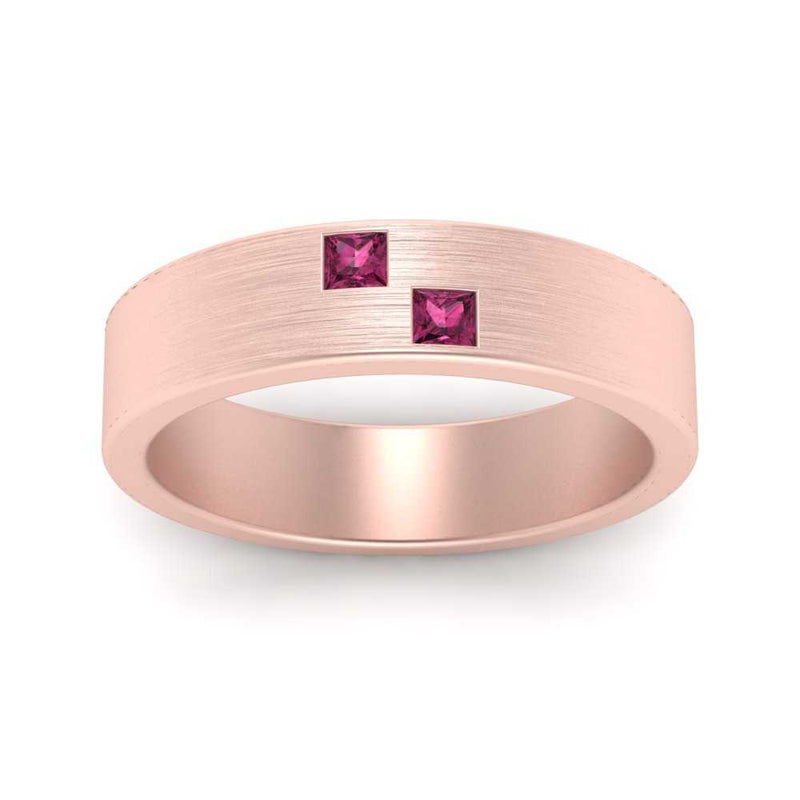 Princess Cut Brush Finish Band