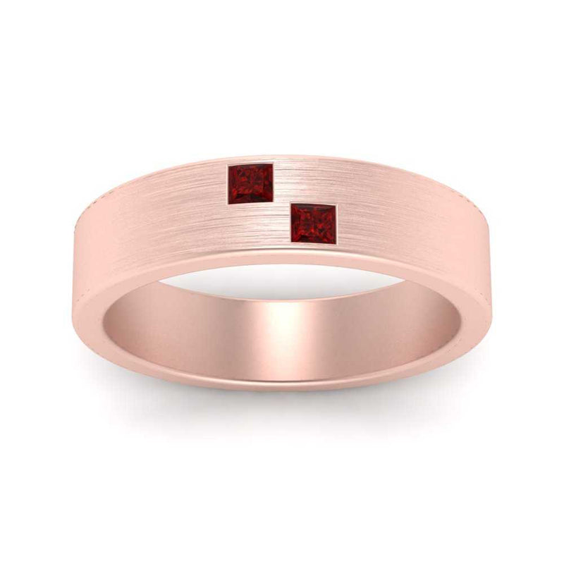 Princess Cut Brush Finish Band