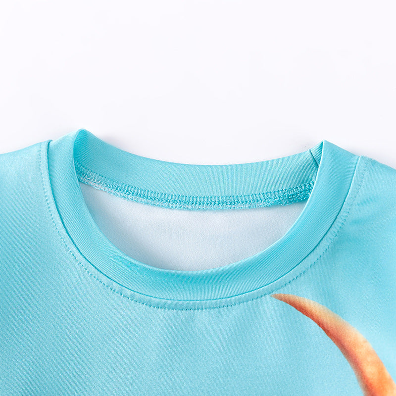 Dino World Kids Pajama Set – Long Sleeve Top and Pants, Fun Dinosaur Print