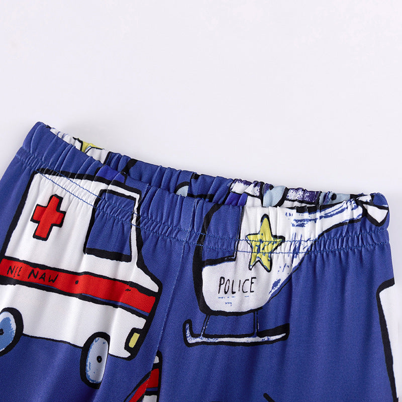 Emergency Rescue Kids Pajama Set – Long Sleeve Shirt and Pants