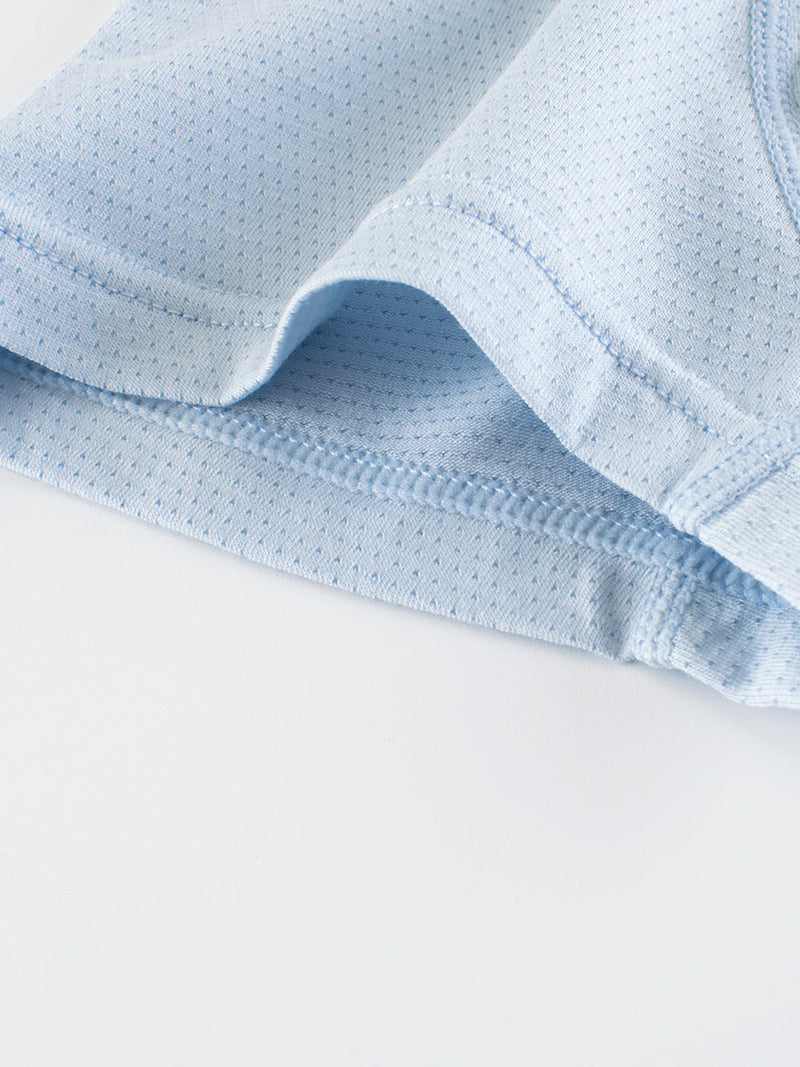 Boys’ Simple Astronaut Cartoon Printed Boxer Shorts Breathable Underwear Set