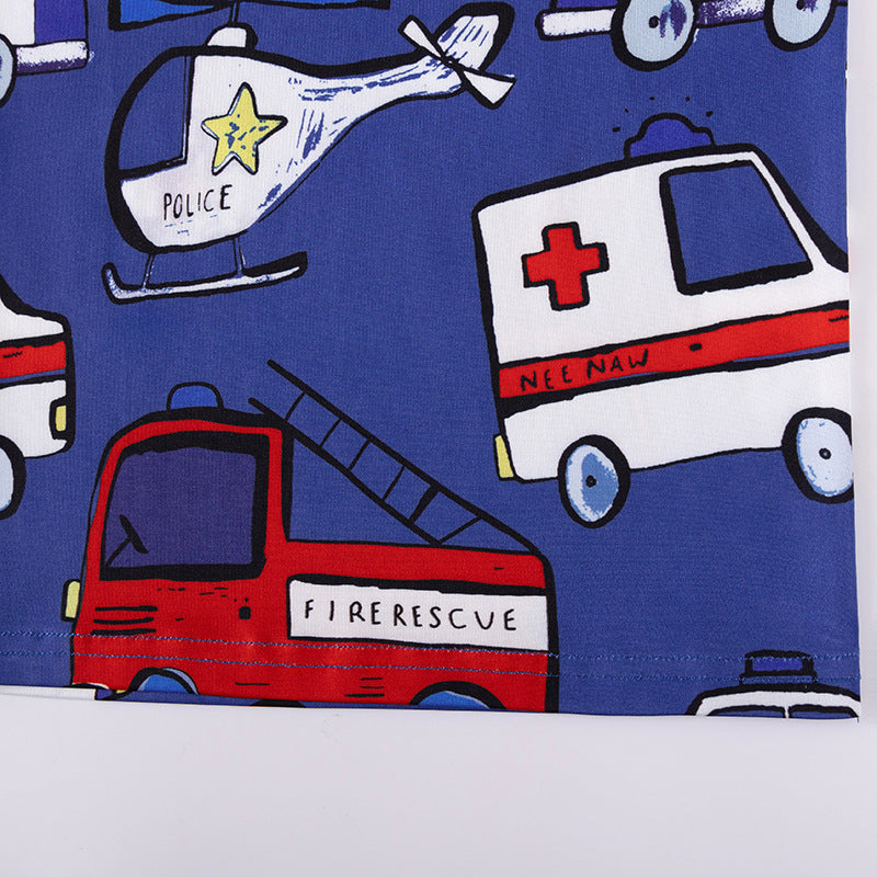 Emergency Rescue Kids Pajama Set – Long Sleeve Shirt and Pants