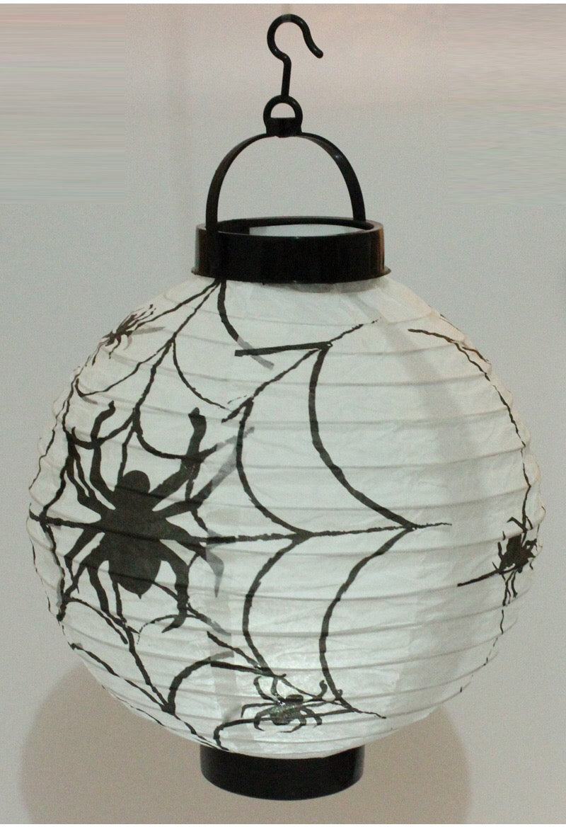 Halloween 4 pieces Set Handheld Halloween Pumpkin Paper Lantern Hanging Light-Up Pendant