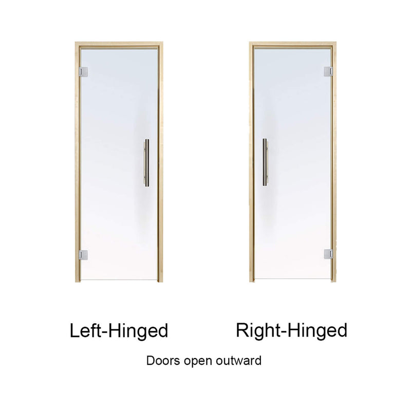 Prosaunas 36X81 Aspen Clear ADA Glass Sauna Door (SAK75843)