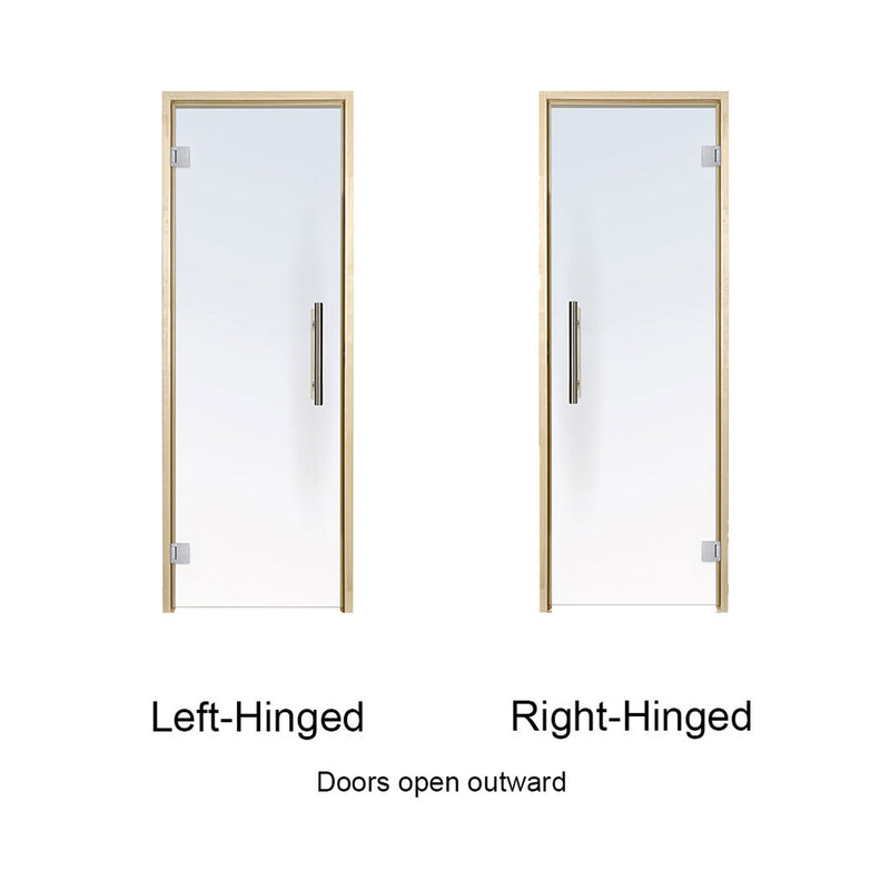 Prosaunas 36X81-Inch Aspen Prehung ADA Tinted Glass Sauna Door (SAK17952)