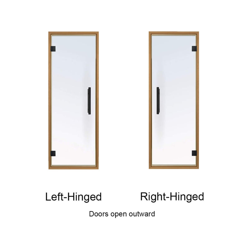 Prosaunas 24X73-Inch Aspen Prehung Clear Glass Sauna Door (SAK68524)