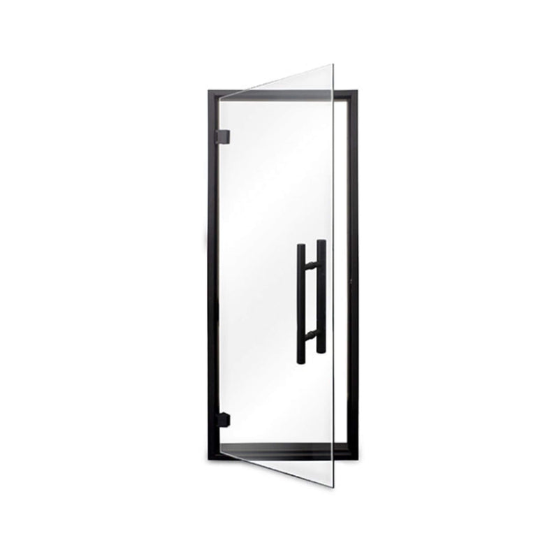 Prosaunas 24X73-Inch Black Alder Prehung Clear Glass Sauna Door (SAK67491)