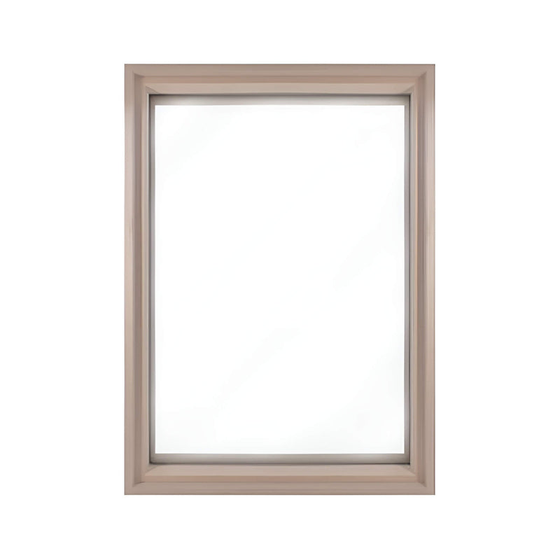 Prosaunas 24X36-Inch Large Framed Dual Pane Clear Glass Sauna Window With Hemlock (SAK66329)