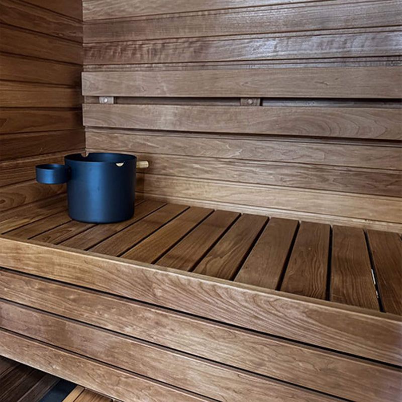 Prosaunas Thermo-Aspen 2X4 S4SEE SHP Sauna Bench Wood (SAK88434)