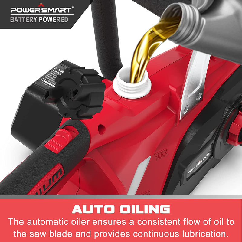 20V 12" Cordless Chainsaw w/ Battery & Charger PS76122A