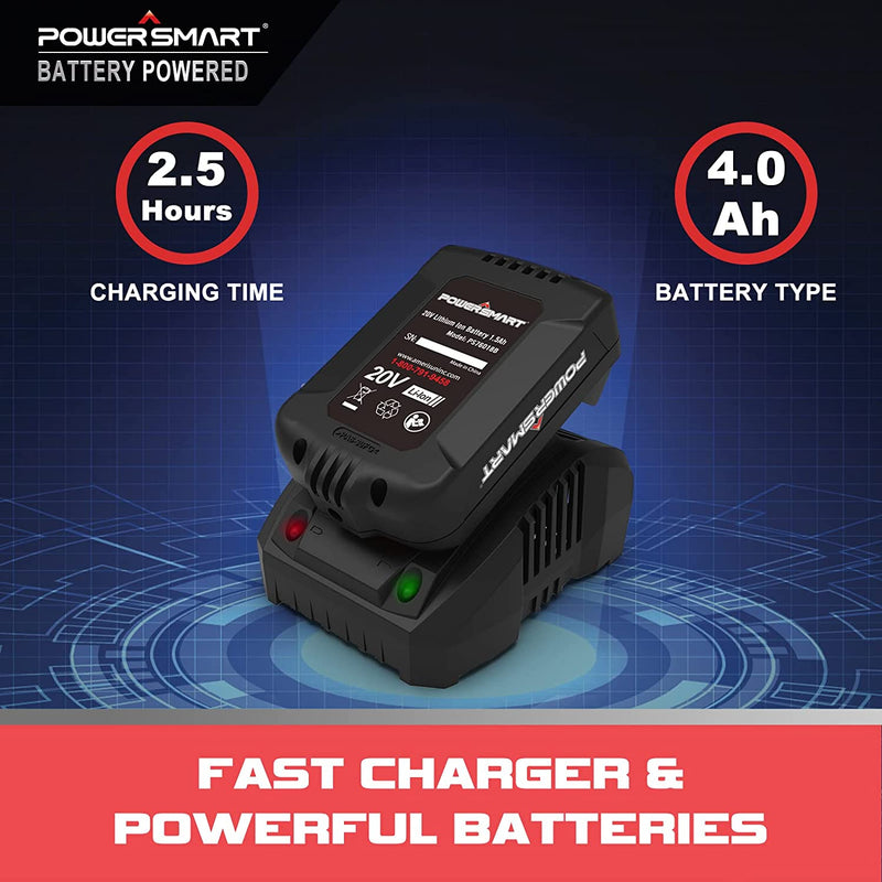 20V 12" Cordless Chainsaw w/ Battery & Charger PS76122A