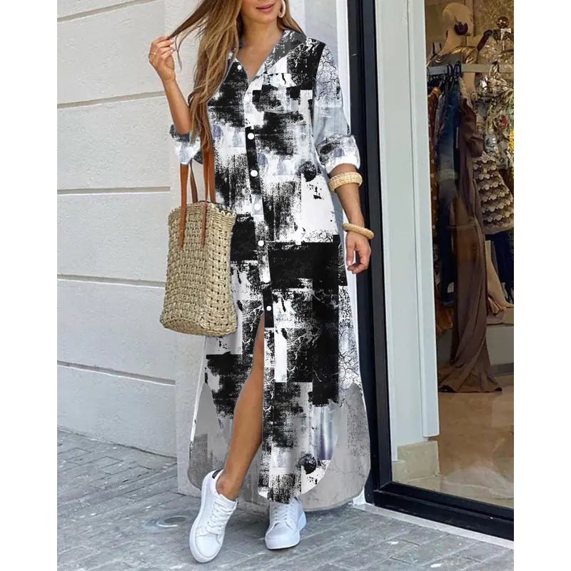 Women's Summer Sexy Shirt Dress
