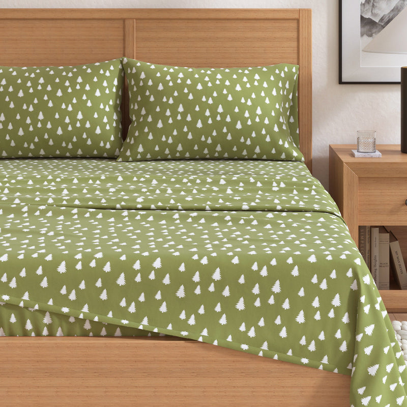 4-Piece Turkish Cotton Flannel Sheet - Lakeview Collection