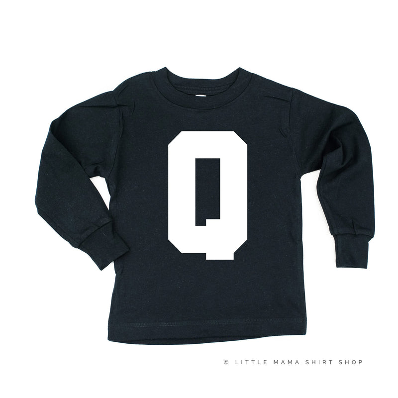 Varsity Initials - Child Long Sleeve Tee
