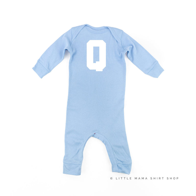 Varsity Initials - Baby Sleeper