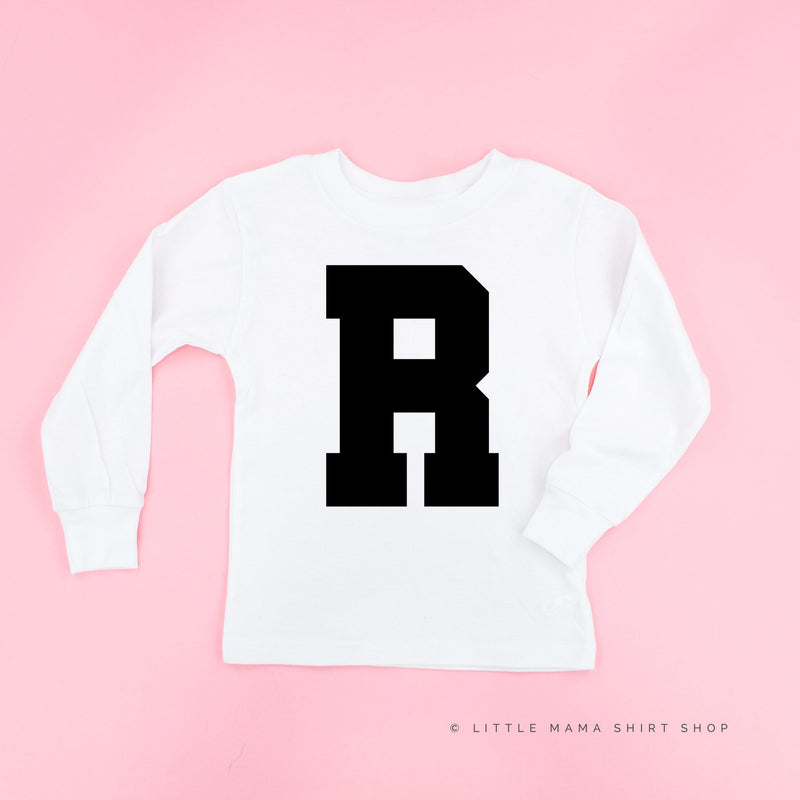 Varsity Initials - Child Long Sleeve Tee