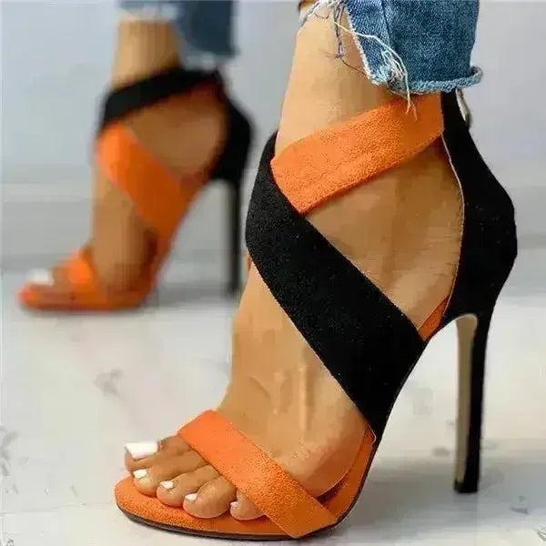 2021 Women pumps lace up wedding Shoes Sandals Summer Low Heel Shoes