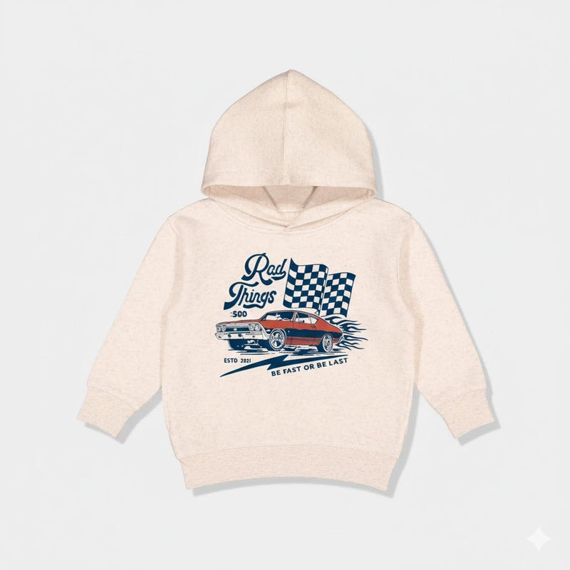 RAD THINGS 500 HOODIE - VINTAGE CREAM