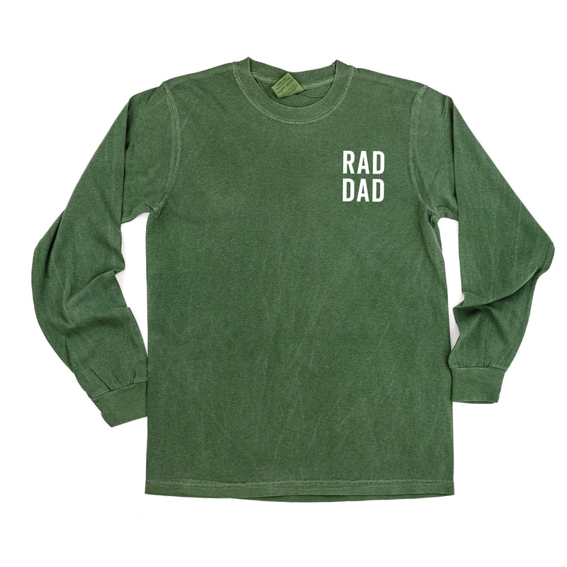 Rad Dad (pocket) - LONG SLEEVE Comfort Colors Tee