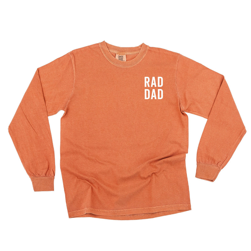 Rad Dad (pocket) - LONG SLEEVE Comfort Colors Tee