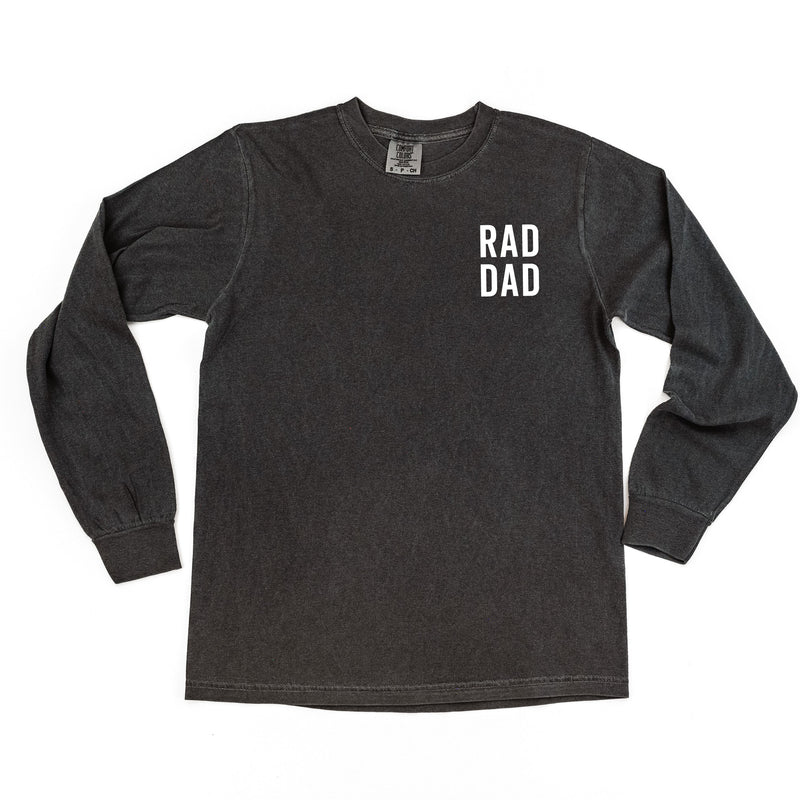 Rad Dad (pocket) - LONG SLEEVE Comfort Colors Tee