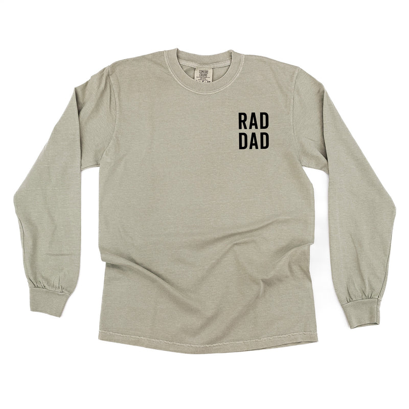Rad Dad (pocket) - LONG SLEEVE Comfort Colors Tee