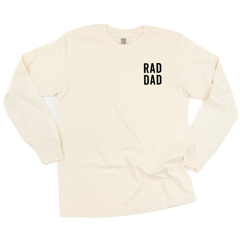 Rad Dad (pocket) - LONG SLEEVE Comfort Colors Tee
