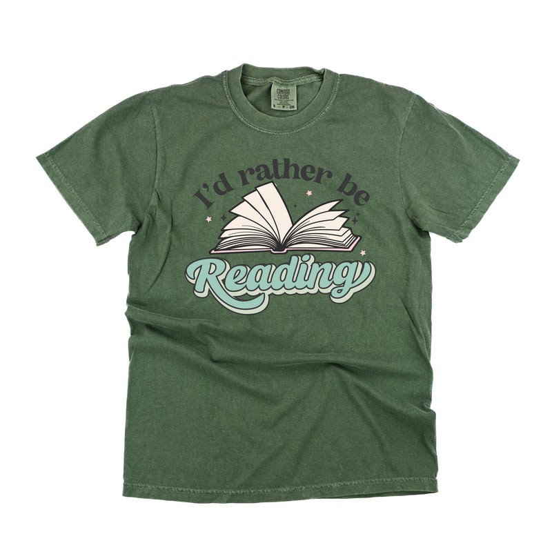 I'd Rather Be Reading - Comfort Colors Tee