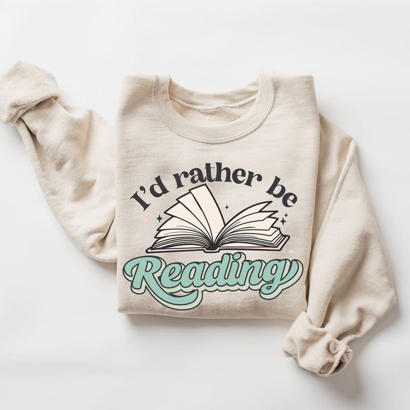I'd Rather Be Reading - Basic Fleece