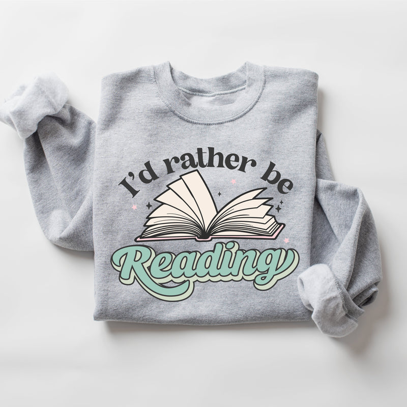 I'd Rather Be Reading - Basic Fleece