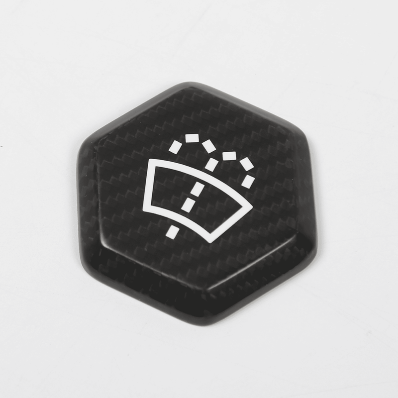 [Real Carbon Fiber] Glass Water Cover For Cybertruck