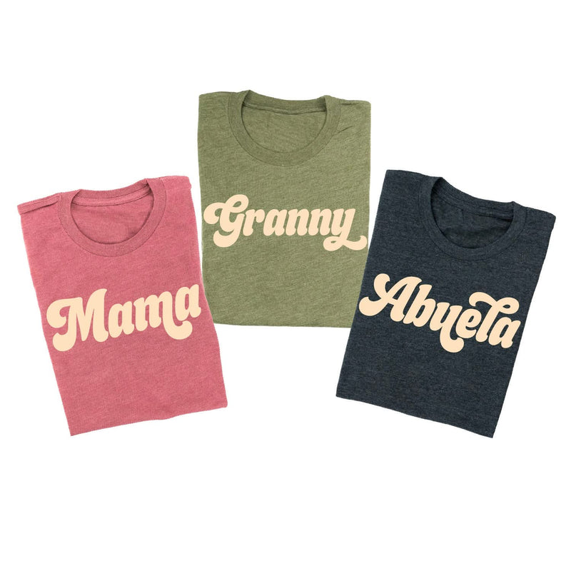 Retro Names (Choose Your Name) - Unisex Tee