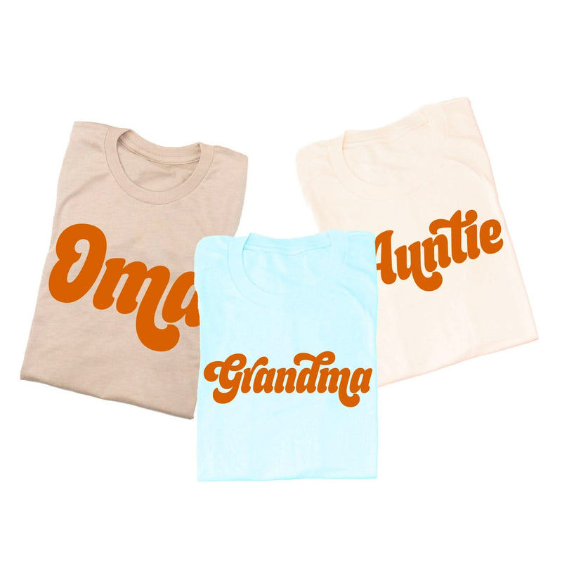 Retro Names (Choose Your Name) - Unisex Tee