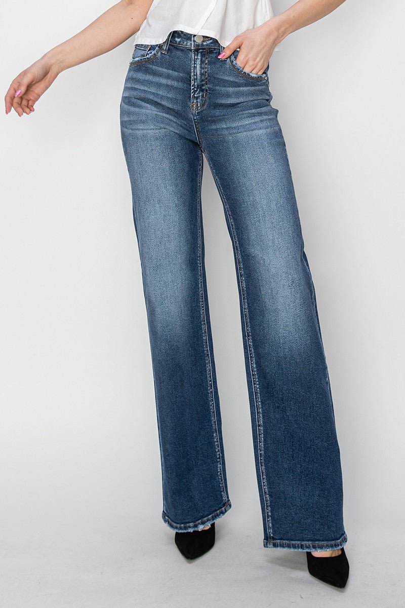 Risen High Rise Straight Jeans - Sizes 1, 11, and 13 remaining