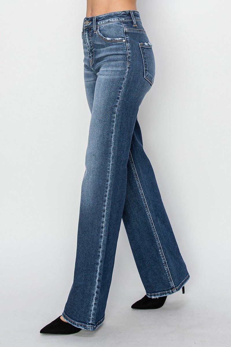 Risen High Rise Straight Jeans - Sizes 1, 11, and 13 remaining