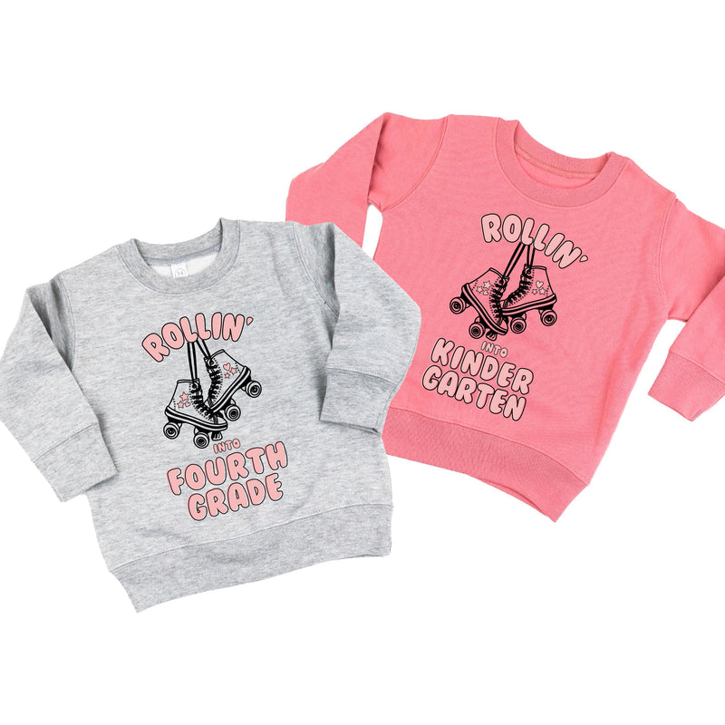 Rollerskates - Rollin' Into (Choose Your Grade) - Child Sweater