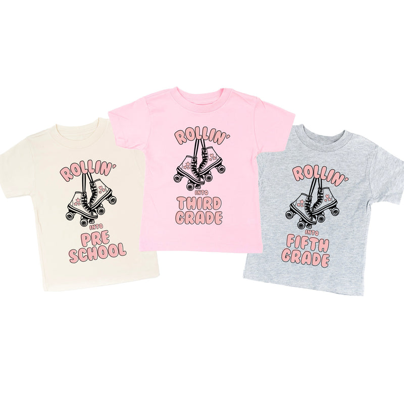 Rollerskates - Rollin' Into (Choose Your Grade) - Child Tee