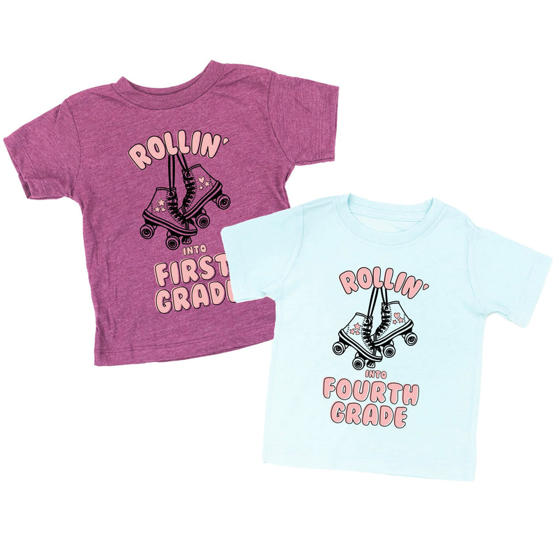 Rollerskates - Rollin' Into (Choose Your Grade) - Child Tee