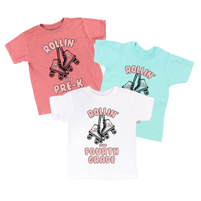 Rollerskates - Rollin' Into (Choose Your Grade) - Child Tee