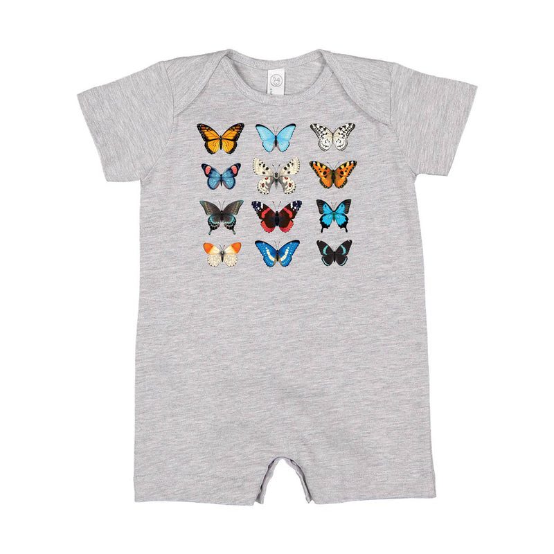 3x4 Butterfly Chart - Shorts Romper