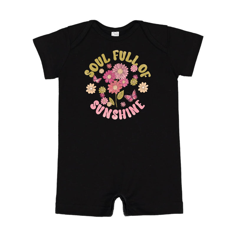 Soul Full of Sunshine - Short Sleeve / Shorts - One Piece Baby Romper
