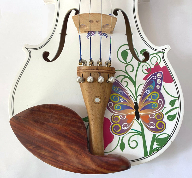 Butterfly White 1/2 Violin Outfit SUPER SAVINGS