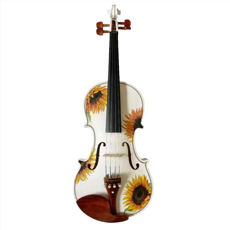 Sunflower White 1/2 Violin Outfit SUPER SAVINGS