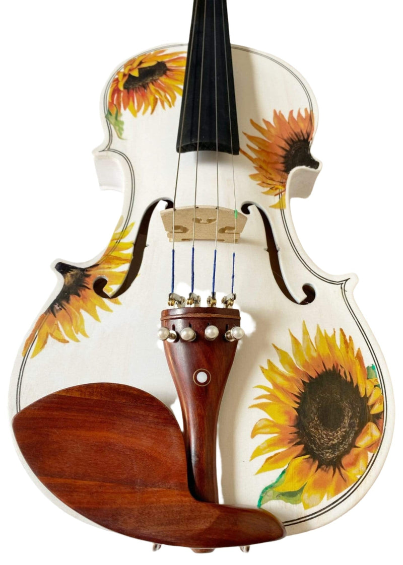 Sunflower White 1/2 Violin Outfit SUPER SAVINGS